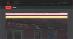 Desktop Screenshot of mkgrafika.pl
