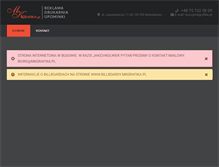 Tablet Screenshot of mkgrafika.pl